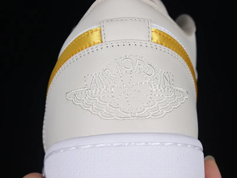 All categories Air Jordan Jordan series basketball shoes Air Jordan 1 Low Air Jordan 1 Low "Amarillo" AJ1 Joe 1 palm leaf low-top cultural and casual sneakers CK3022-107